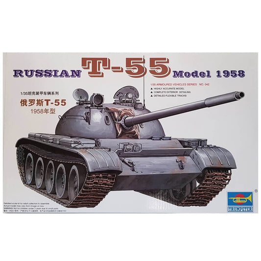 1:35 Russian T-55 Model 1958 - TRUMPETER