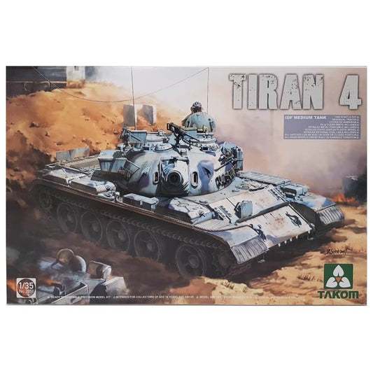 1:35 IDF Tiran 4 Medium Tank - TAKOM