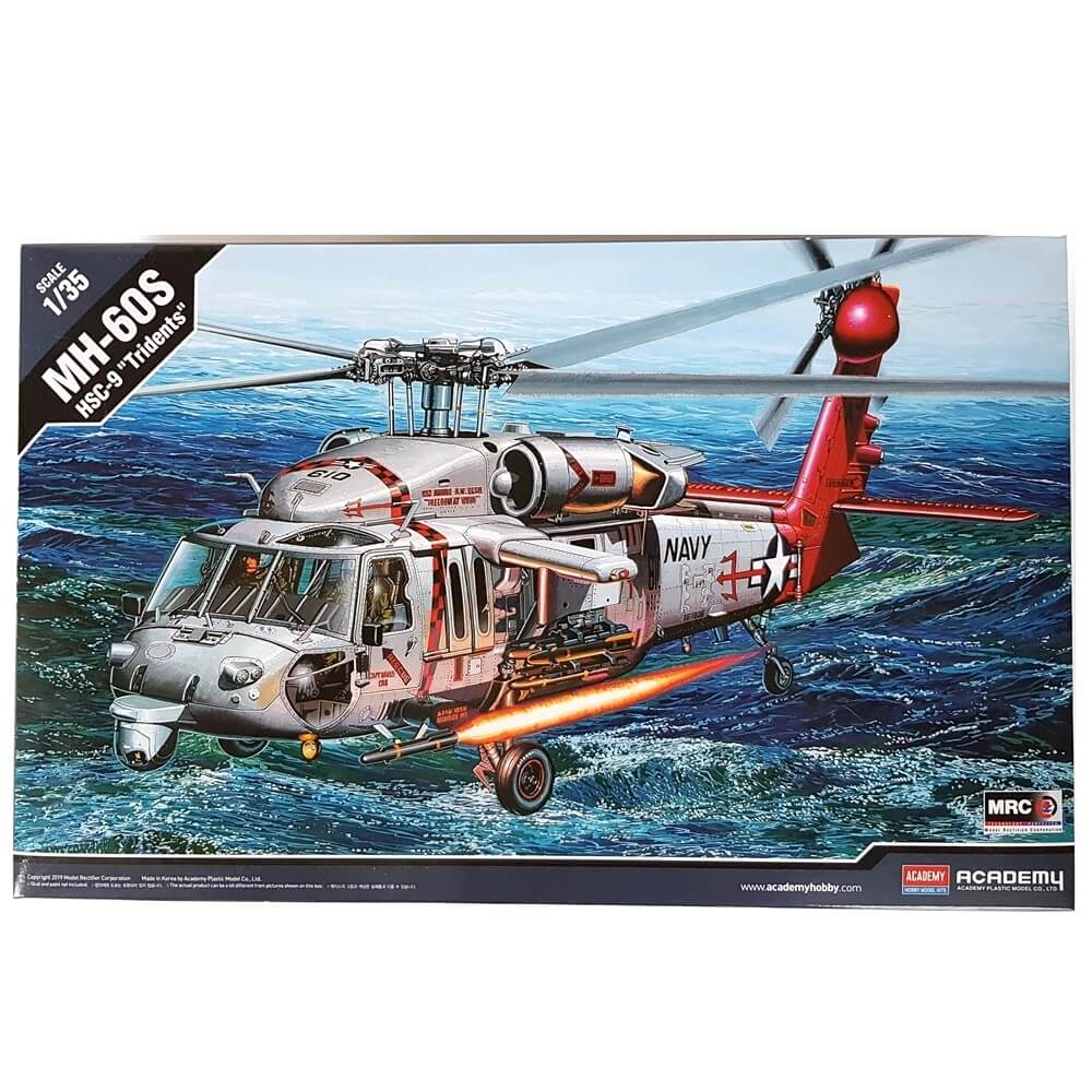 1:35 US Army SIKORSKY MH-60S Seahawk Helicopter - ACADEMY