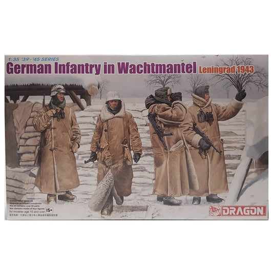 1:35 German Infantry in Wachtmantel - Leningrad 1943 - DRAGON