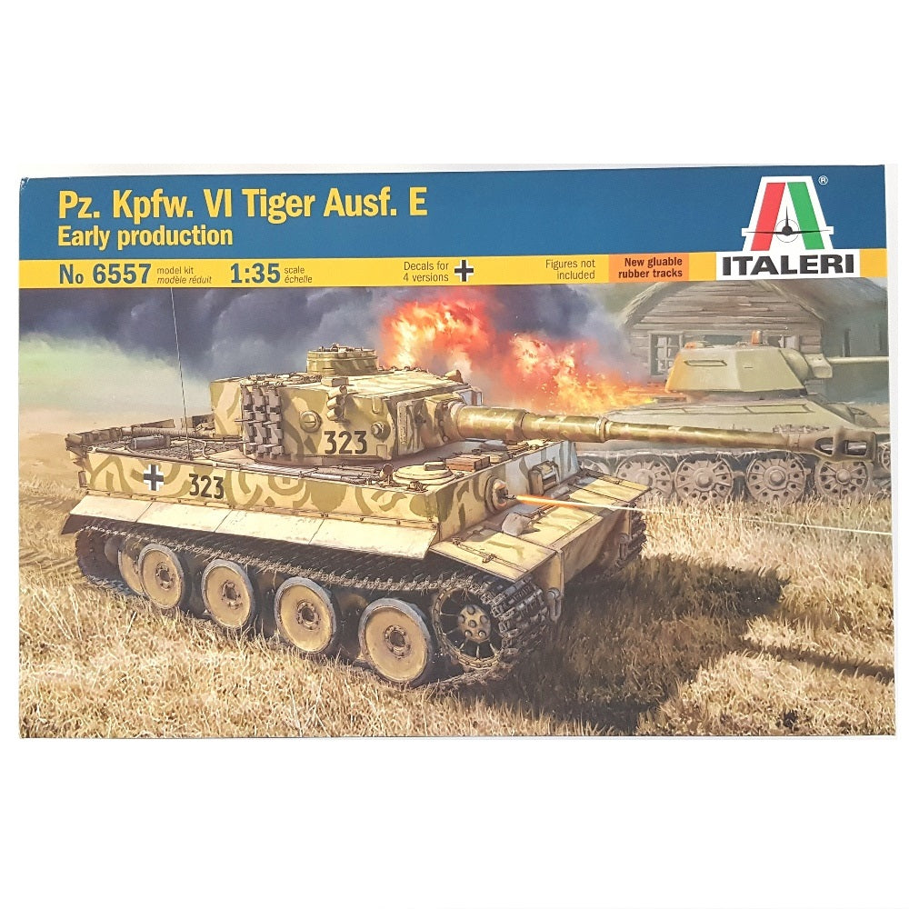 1:35 German Pz.Kpfw. VI TIGER I Ausf. E Tank - Early Production - ITALERI