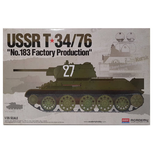 1:35 USSR T-34/76 No.183 Factory Production - ACADEMY