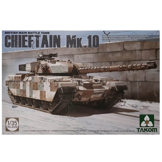 1:35 British Main Battle Tank Chieftain Mk.10 - TAKOM