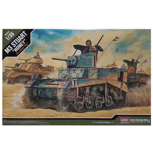1:35 British M3 Stuart HONEY - ACADEMY