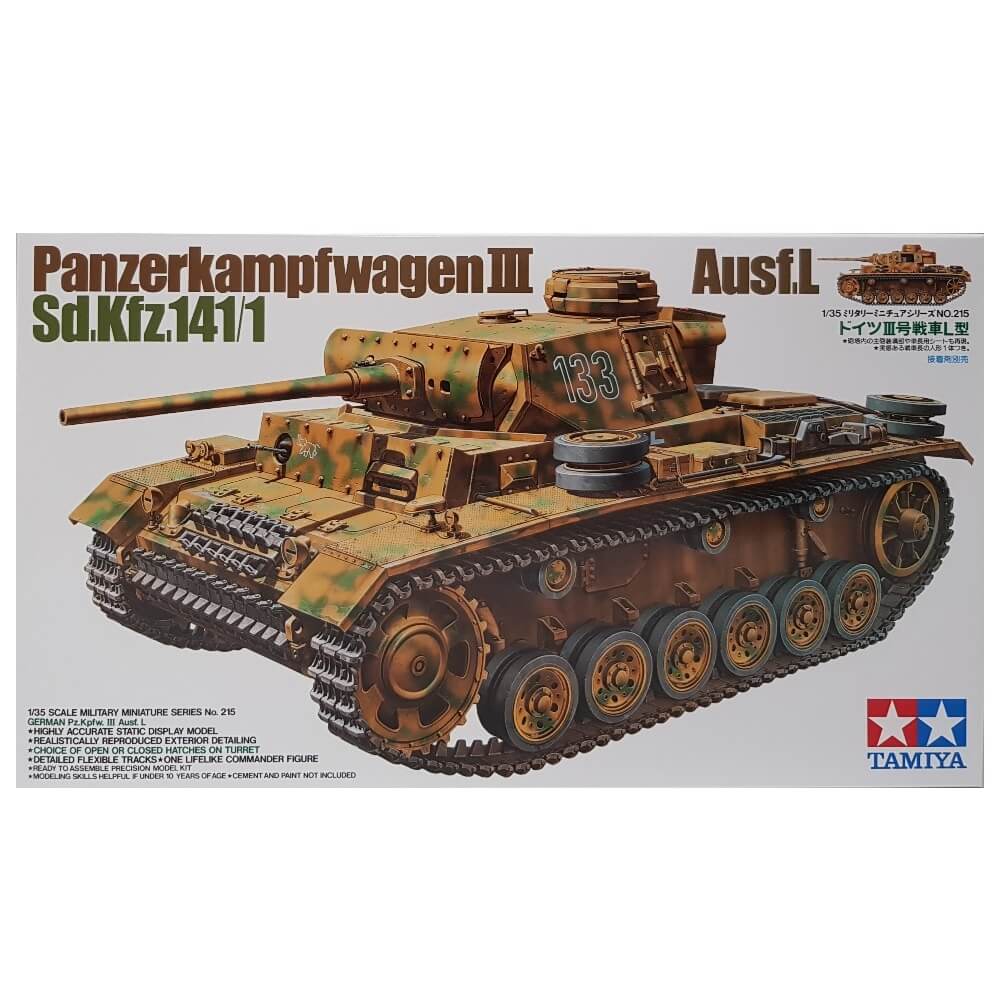 1:35 Panzerkampfwagen III Ausf. L Sd.Kfz. 141/1 - TAMIYA
