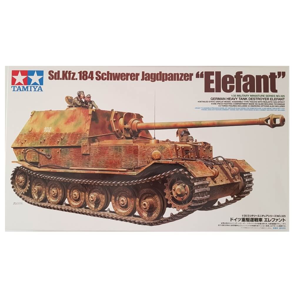 1:35 German Sd.Kfz. 184 Schwerer Jagdpanzer ELEFANT Heavy Tank Destroyer - TAMIYA
