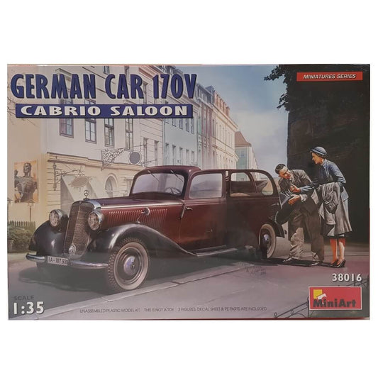 1:35 German Car 170V Cabrio Saloon - MINIART