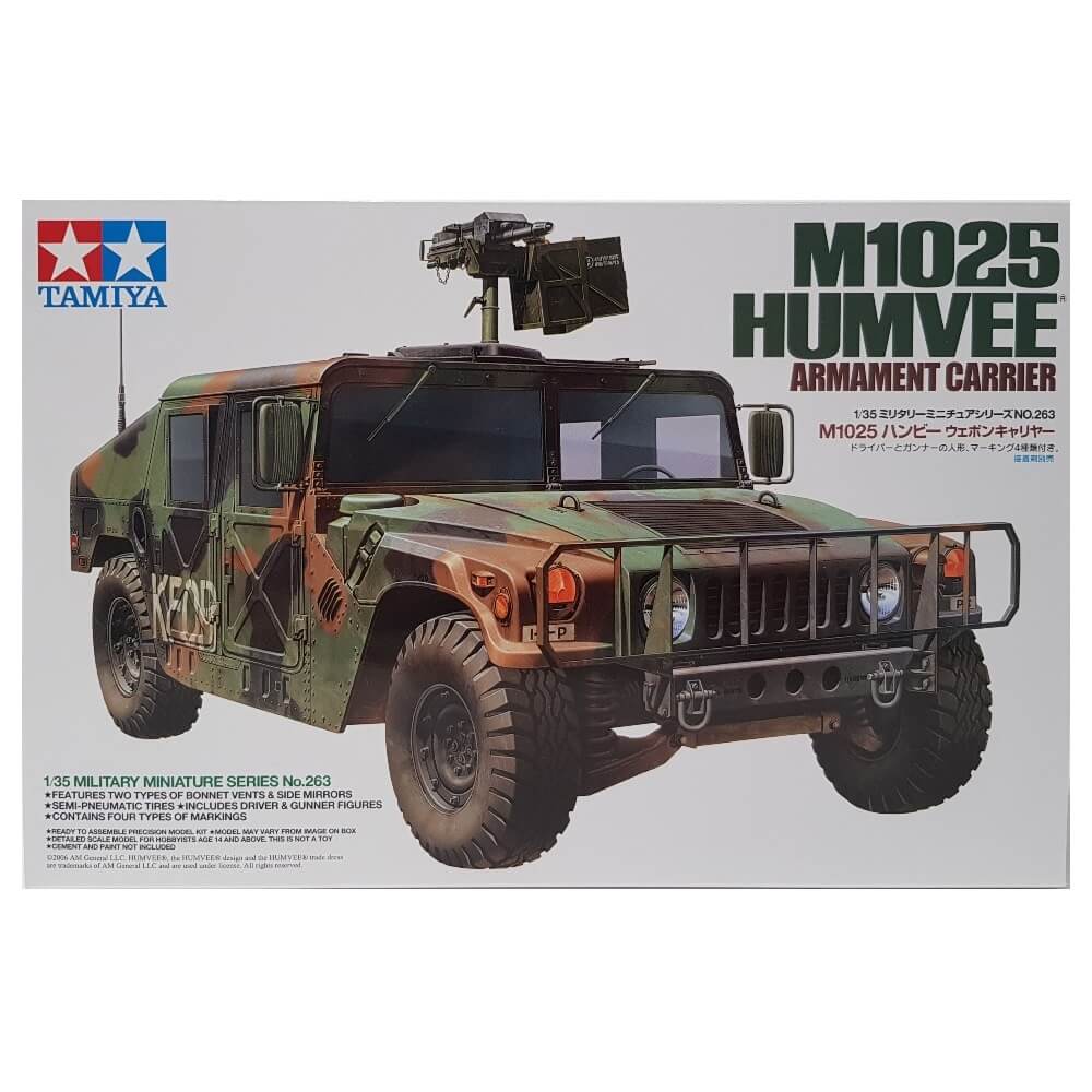 1:35 M1025 HUMVEE Armament Carrier - TAMIYA