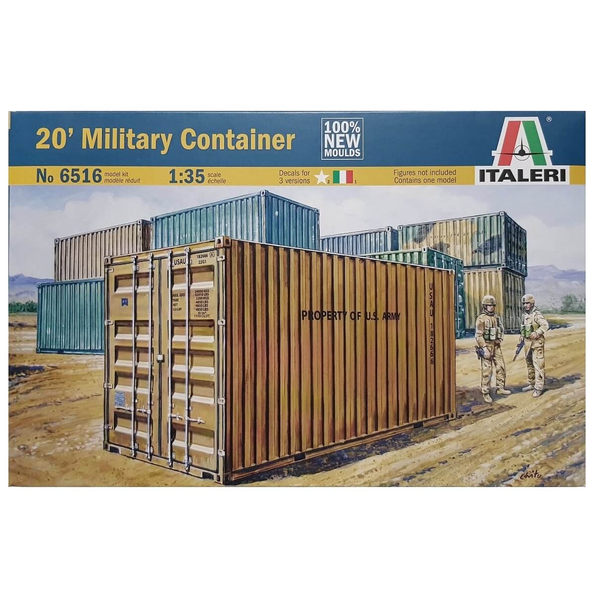1:35 20' Military Container - ITALERI