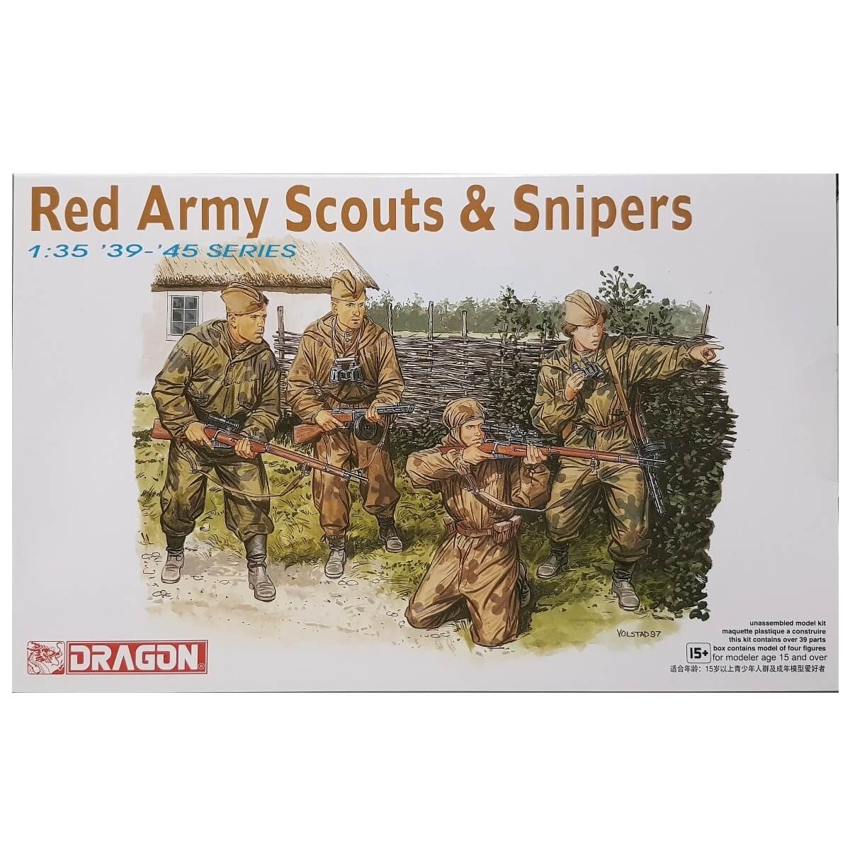 1:35 Red Army Scouts and Snipers - DRAGON