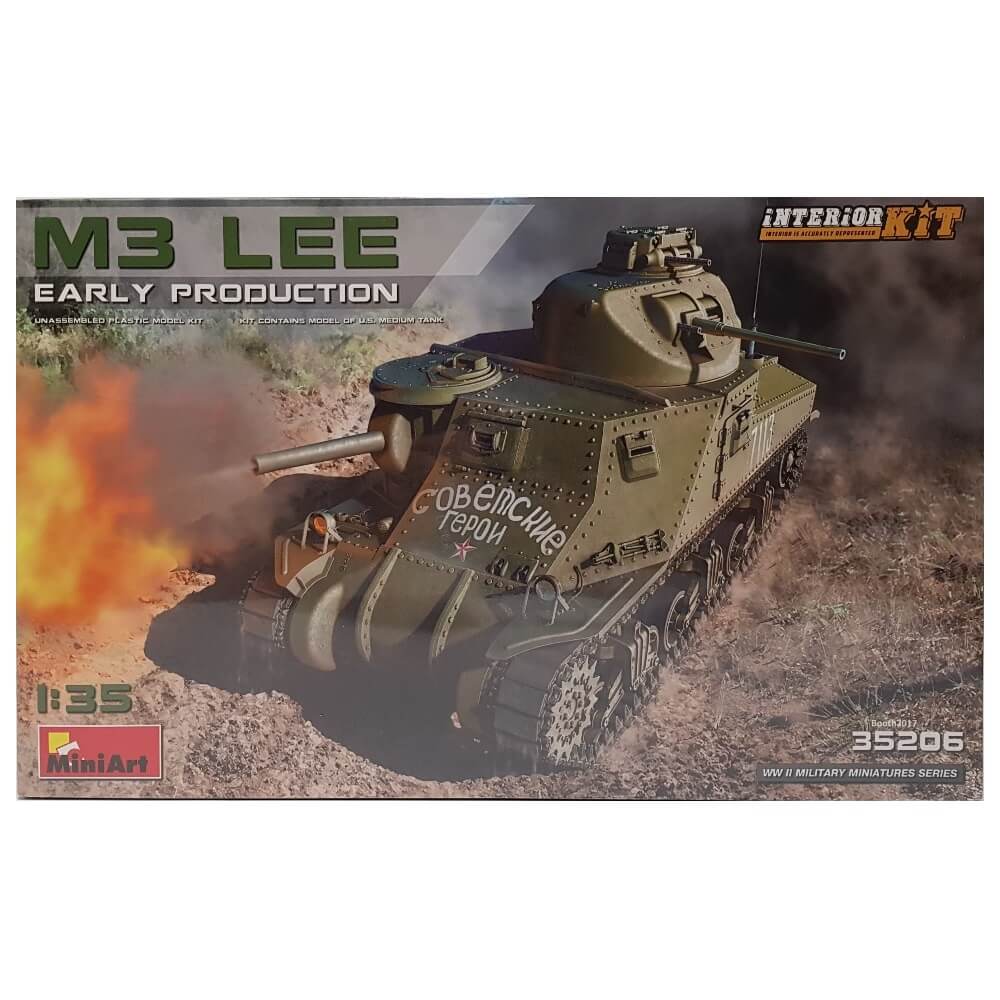 1:35 M3 LEE Early Production - Interior Kit - MINIART