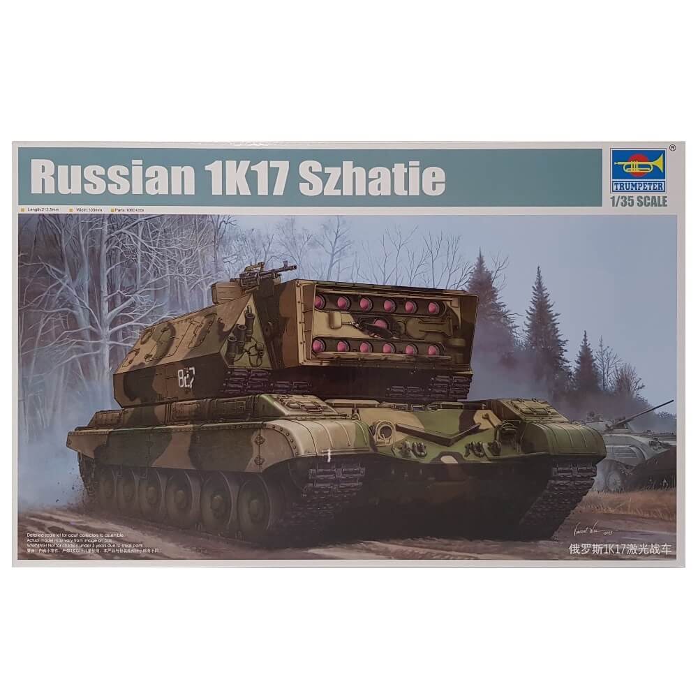 1:35 Russian 1K17 Szhatie - TRUMPETER