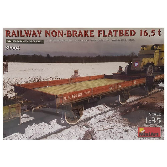 1:35 Railway Non-Brake Flatbed 16.5 t - MINIART