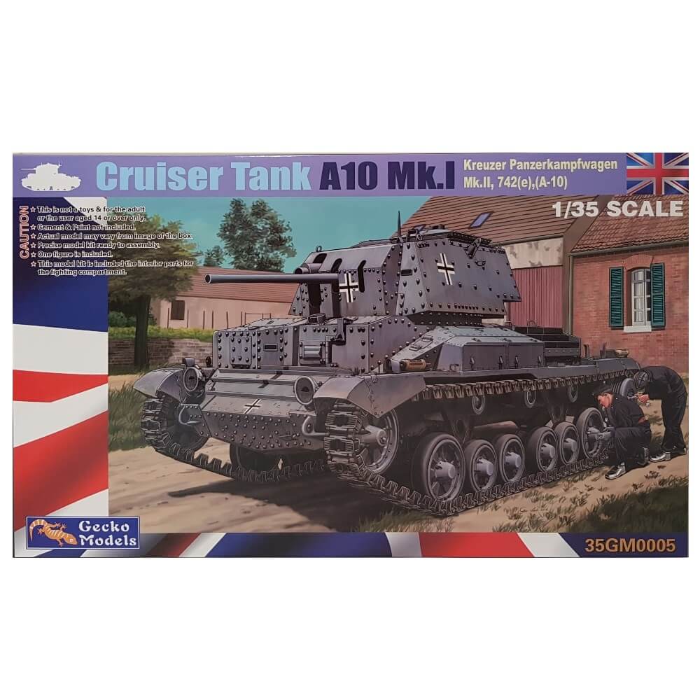 1:35 Cruiser Tank A10 Mk. I Kreuzer Panzerkampfwagen Mk. II 742(e) - GECKO