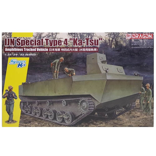 1:35 IJN Special Type 4 KA-TSU Amphibious Tracked Vehicle - DRAGON