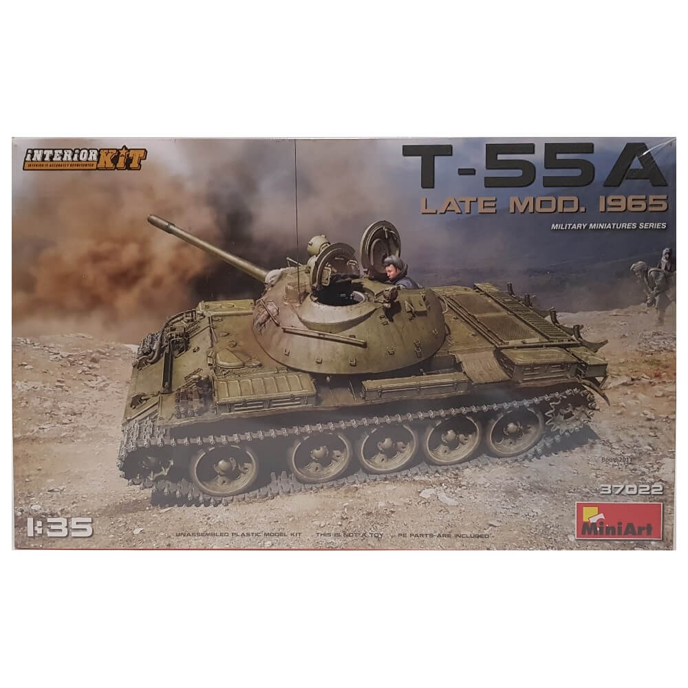 1:35 Soviet T-55A Late Mod 1965 Interior Kit - MINIART