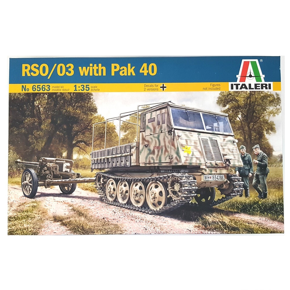 1:35 German RSO/03 with PAK 40 Gun - ITALERI