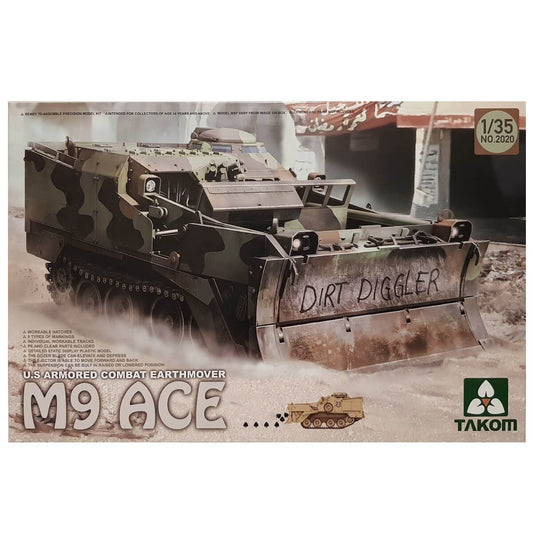 1:35 US Armored Combat Earthmover M9 ACE - TAKOM