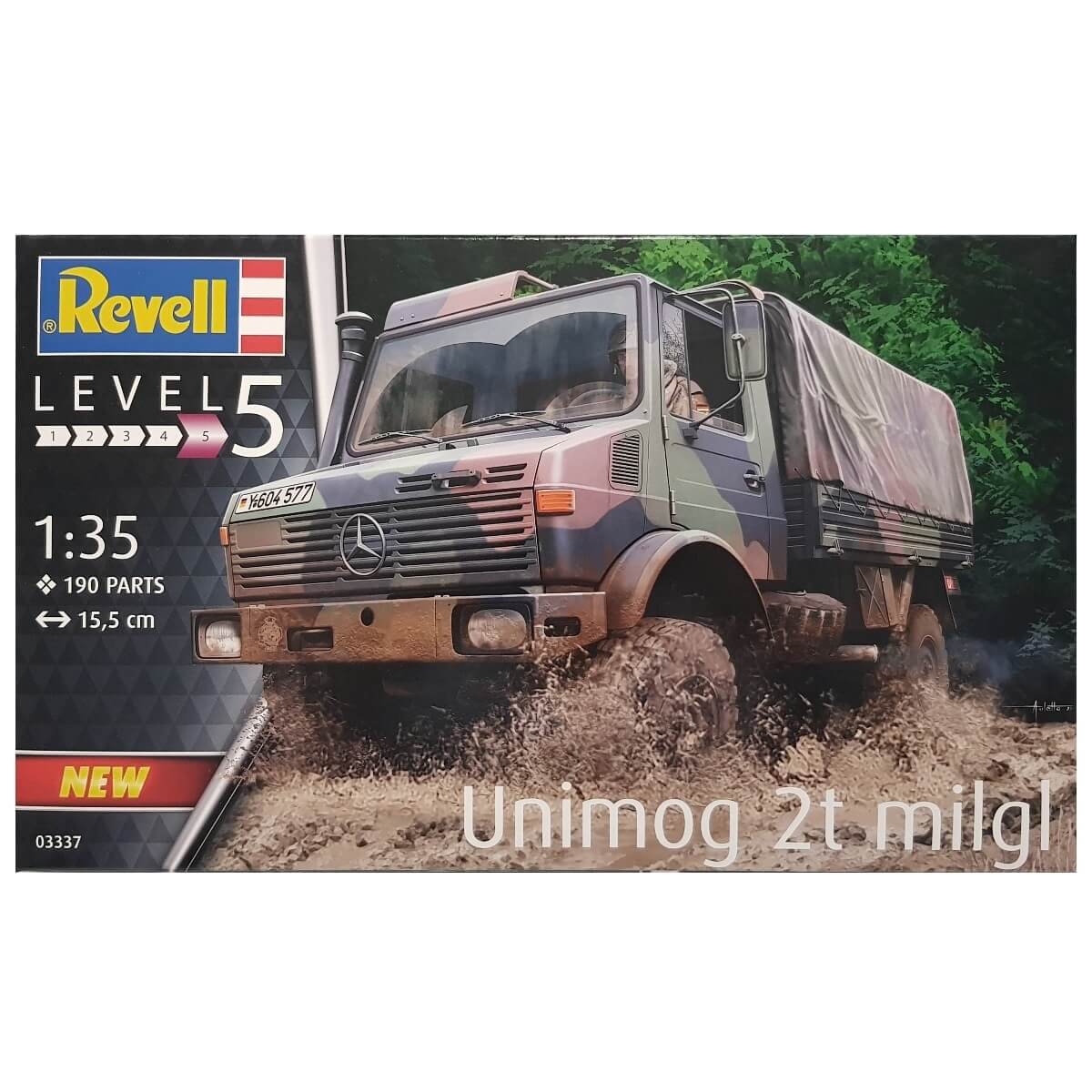 1:35 Unimog 2T milgl - REVELL