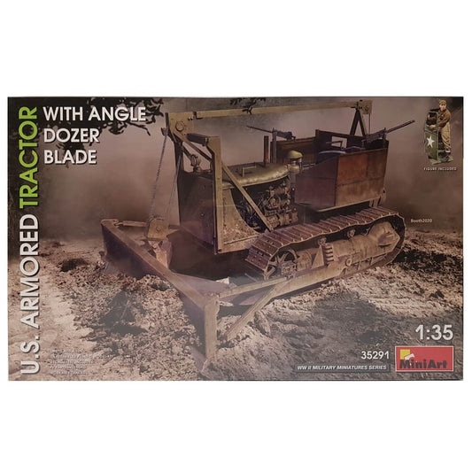 1:35 US Armored Tractor with Angle Dozer Blade - MINIART