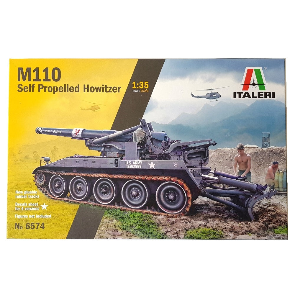 1:35 US Army M110 Self Propelled Howitzer - ITALERI