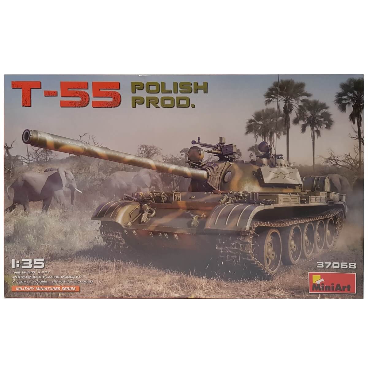 1:35 Polish Medium Tank T-55 - MINIART