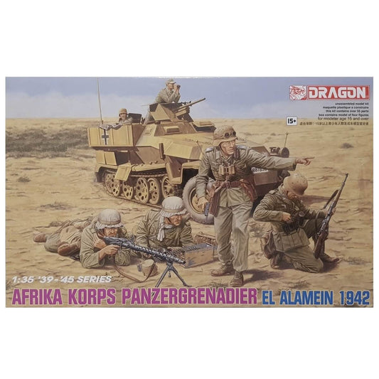 1:35 Afrika Korps Panzergrenadier - El Alamein 1942 - DRAGON