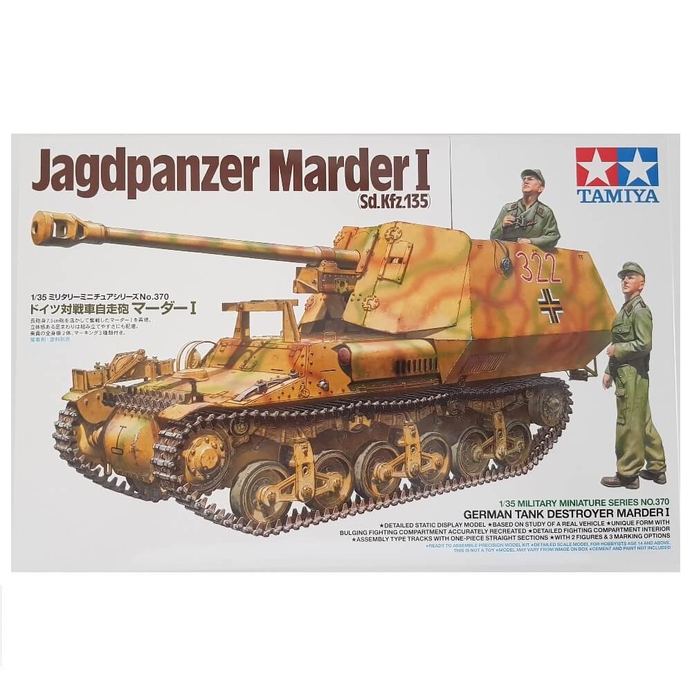 1:35 German Jagdpanzer Sd.Kfz. 135 MARDER I Tank Destroyer - TAMIYA