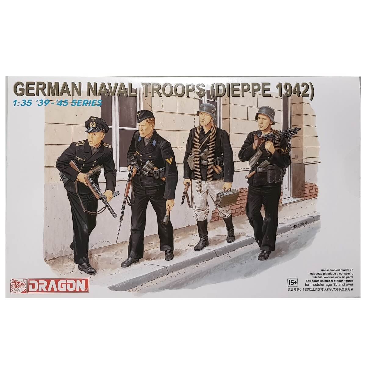 1:35 German Naval Troops - Dieppe 1942 - DRAGON