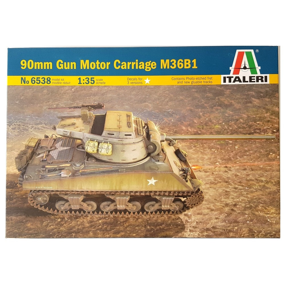 1:35 US 90mm Gun Motor Carriage M36B1 GMC - ITALERI