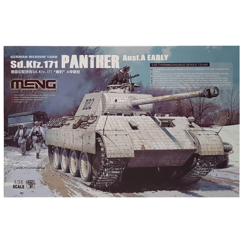 1:35 German Medium Tank Sd.Kfz. 171 PANTHER Ausf. A Early - MENG