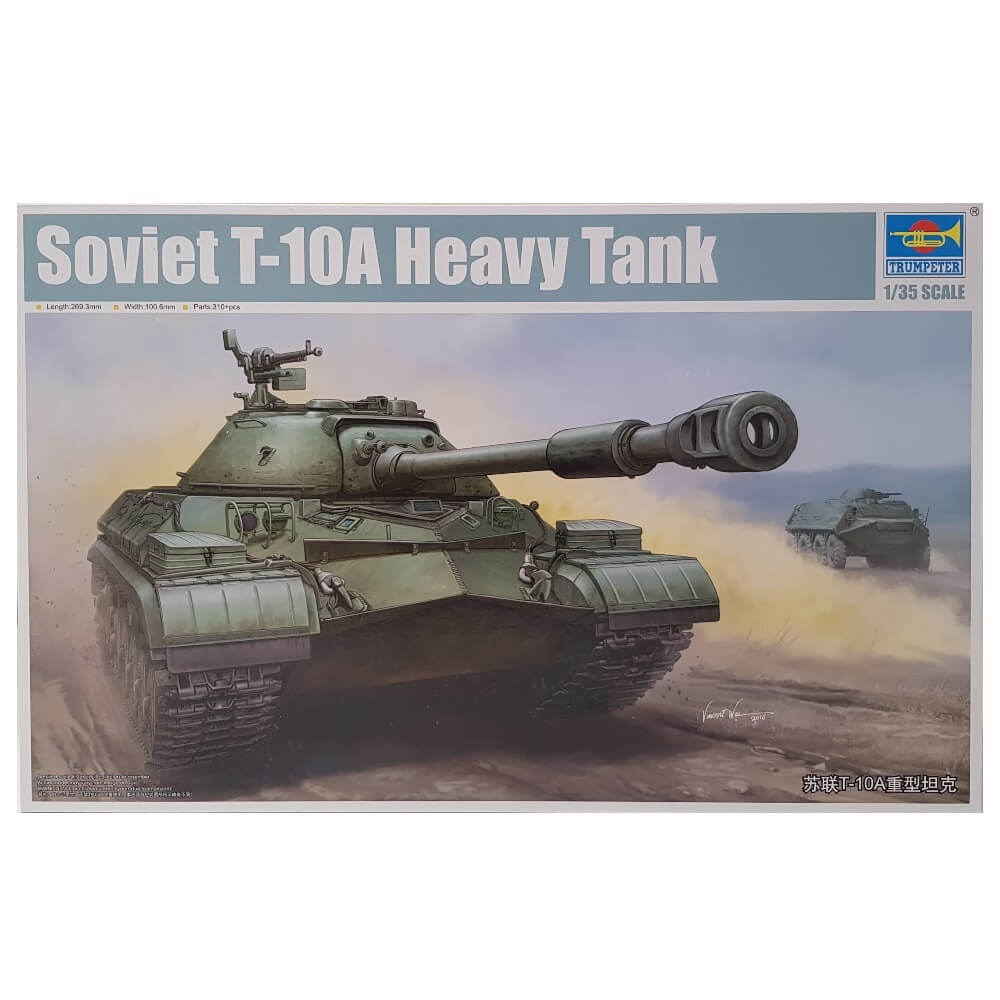 1:35 Soviet T-10A Heavy Tank - TRUMPETER