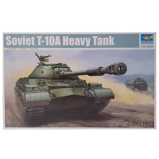 1:35 Soviet T-10A Heavy Tank - TRUMPETER