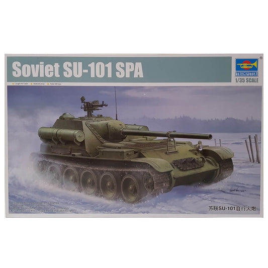 1:35 Soviet SU-101 SPA - TRUMPETER