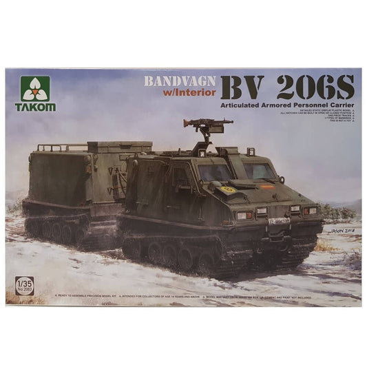 1:35 Bandvagn BV 206S Articulated APC with Interior - TAKOM