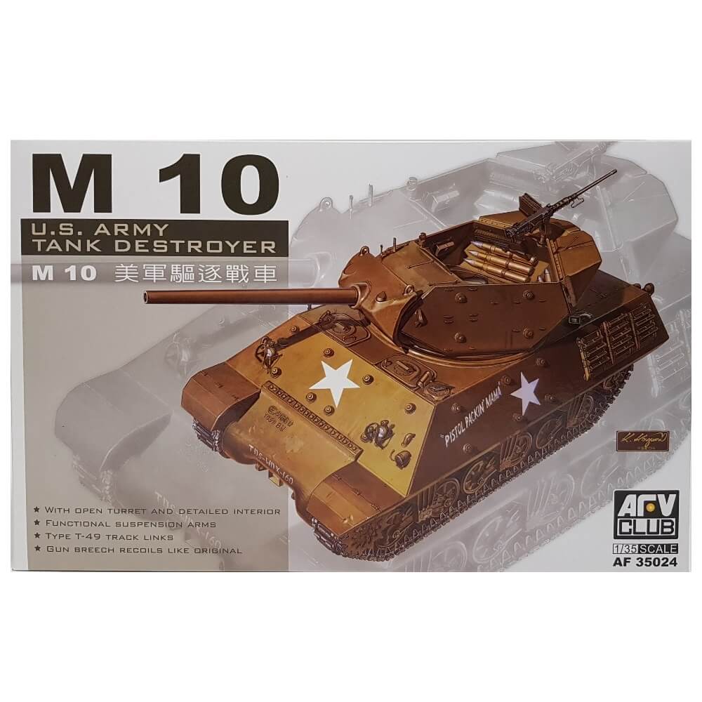 1:35 M10 - US Army Tank Destroyer - AFV CLUB
