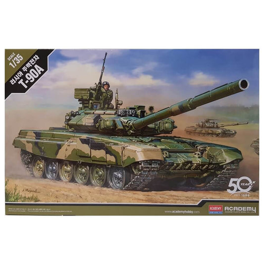1:35 Russian T-90A Ground Forces - ACADEMY