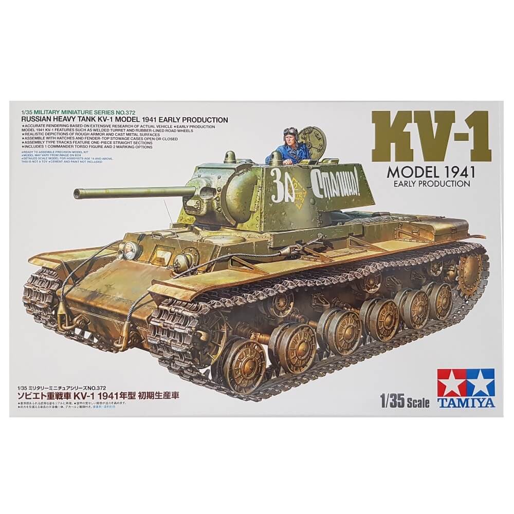 1:35 Russian Heavy Tank KV-1 Model 1941 Early Production - TAMIYA