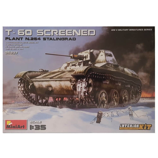 1:35 T-60 Screened Plant No. 264 Stalingrad - Interior Kit - MINIART