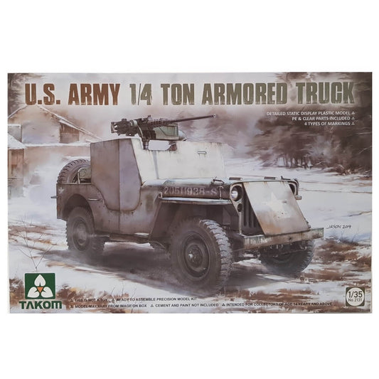 1:35 US Army ¼ Ton Armored Truck - TAKOM