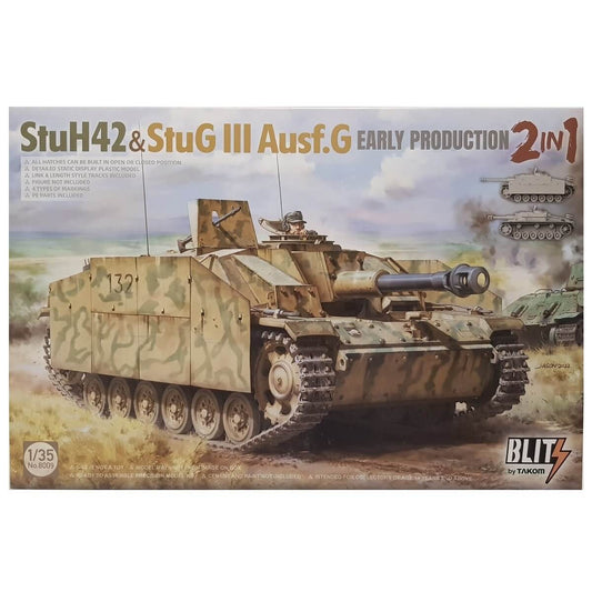 1:35 StuH 42 and StuG III Ausf. G Early Production - TAKOM