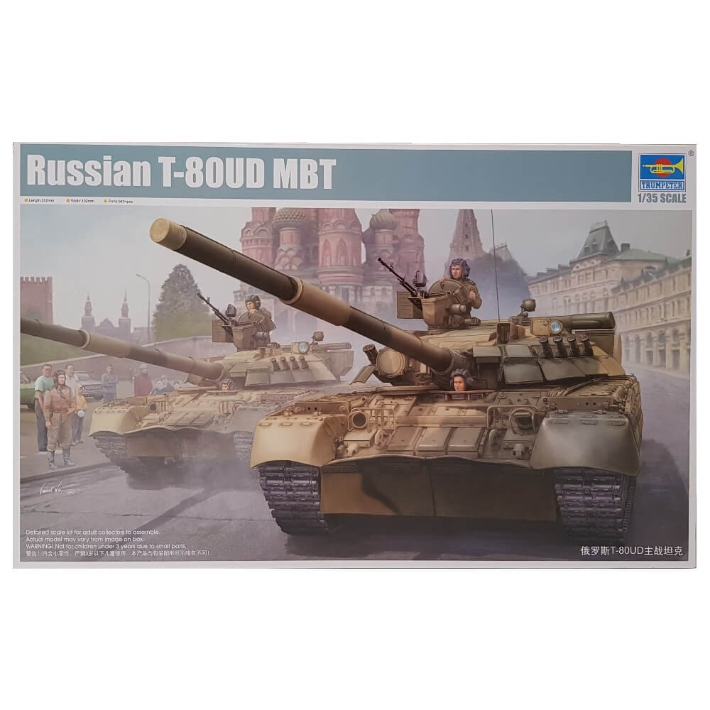 1:35 Russian T-80UD MBT - TRUMPETER