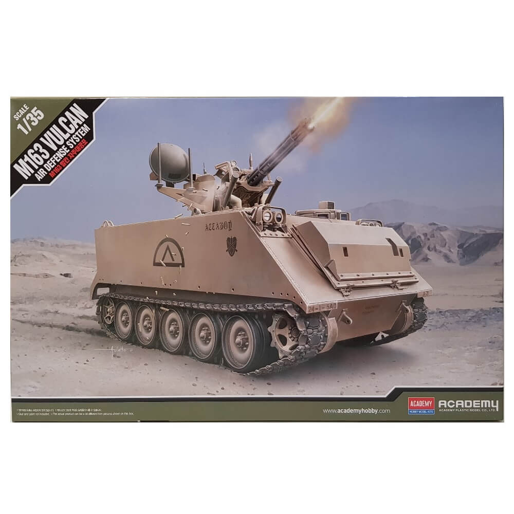 1:35 US Army M163 VULCAN Air Defense System - ACADEMY