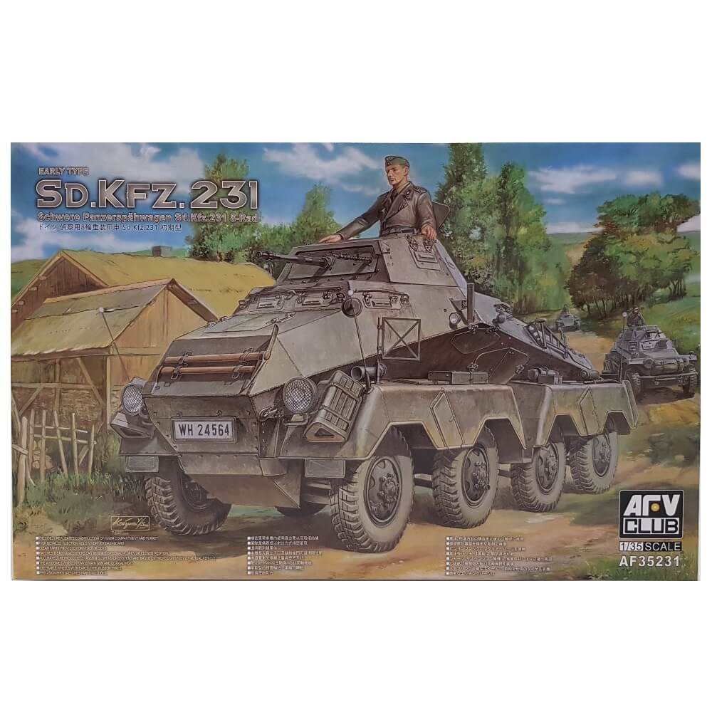1:35 Early Type Sd.kfz. 231 Schwere Panzerspahwagen - AFV CLUB