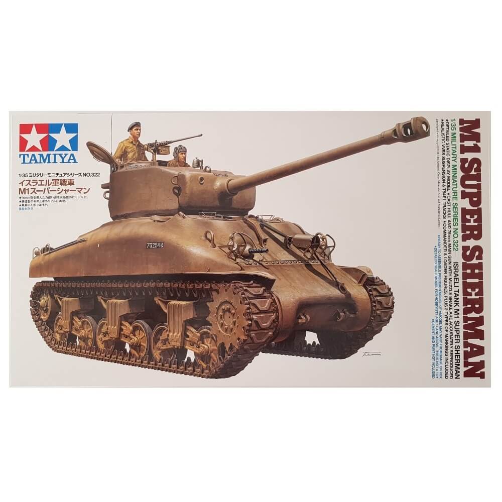 1:35 Israeli Tank M1 Super Sherman - TAMIYA