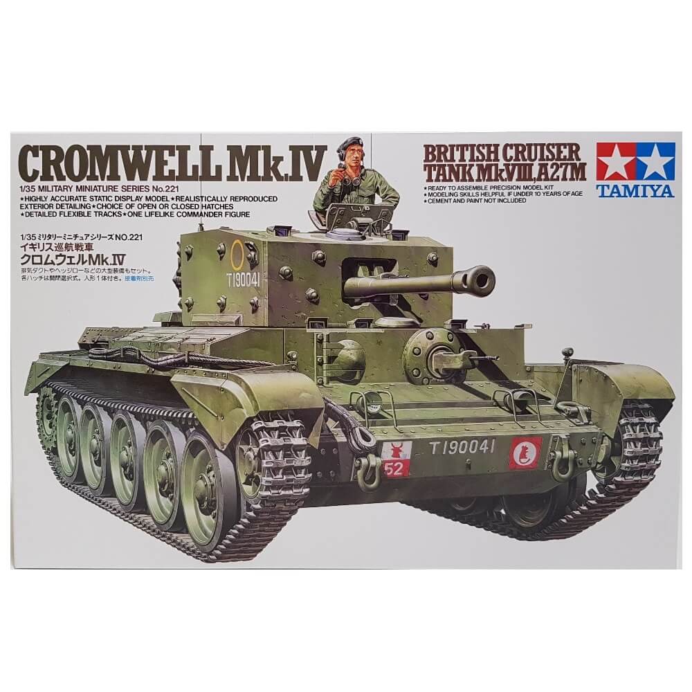 1:35 British Cruiser Tank Mk. VIII A27M Cromwell Mk. IV - TAMIYA