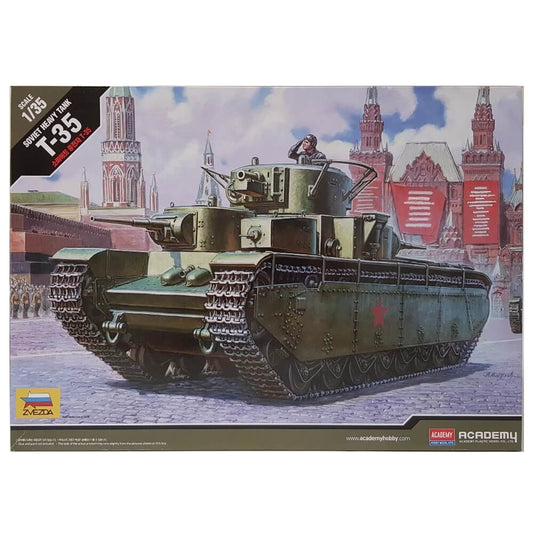 1:35 Soviet T-35 Heavy Tank - ACADEMY
