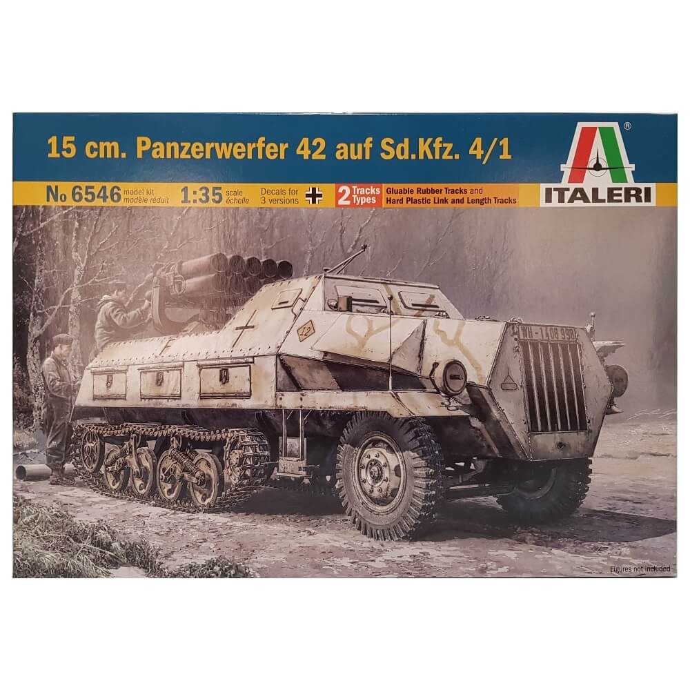 1:35 German 15 cm PANZERWERFER 42 auf Sd.Kfz. 4/1 - ITALERI