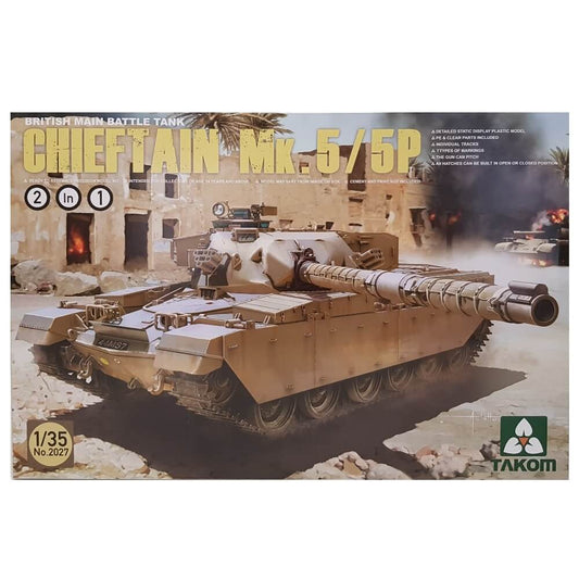 1:35 British Chieftain Mk.5/5P Main Battle Tank - TAKOM