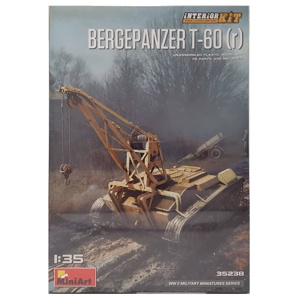 1:35 German BERGEPANZER T-60 ( r ) Interior Kit - MINIART
